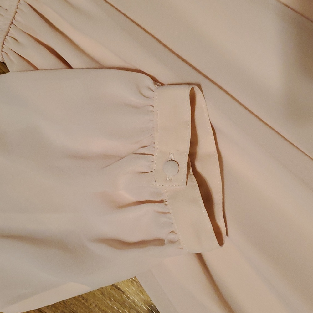 Lulu's Wondrous Water Lilies Blush Pink Maxi Dress Womens Size XL - Picture 8 of 16